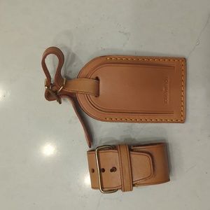Louis Vuitton luggage tag